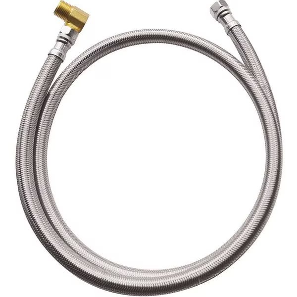 3/8 in. Compression x 3/8 in. Compression x 48 in. Braided Stainless Steel Dishwasher Connector, Durapro, Mfr#: 231212